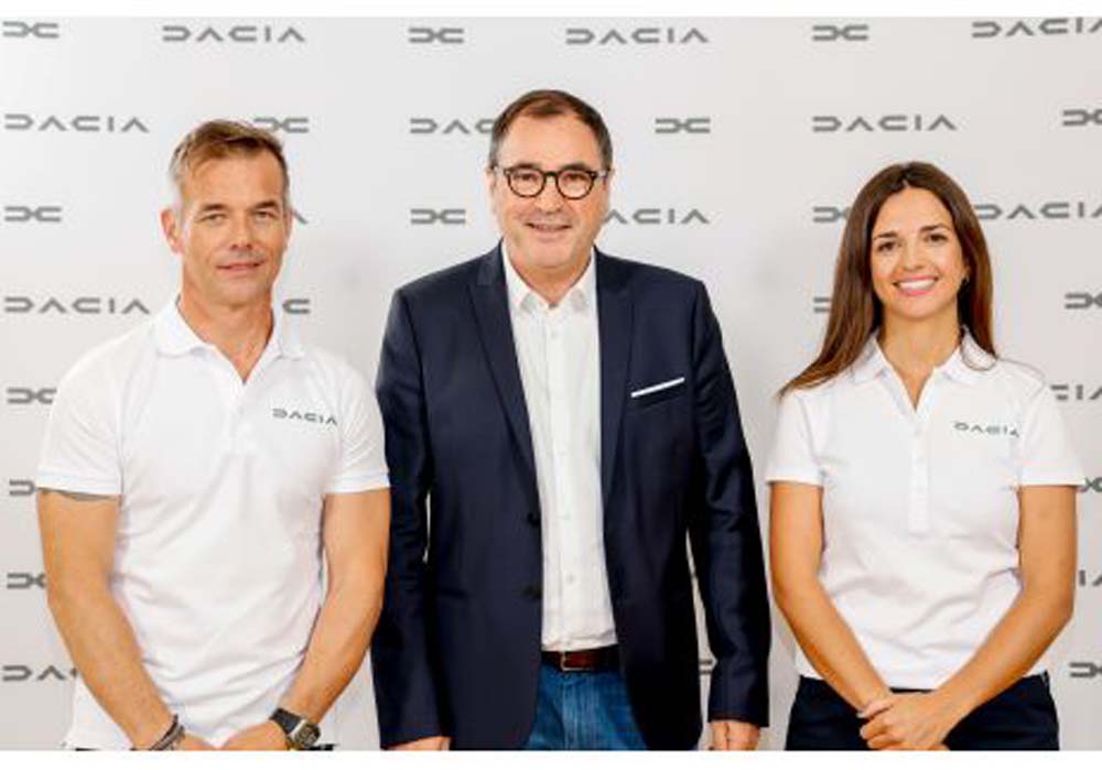 Dacia irá al Dakar 2025 con Loeb y Cristina Gutiérrez como pilotos 2 Motor16 Los pilotos de Dacia para el Dakar 2025.