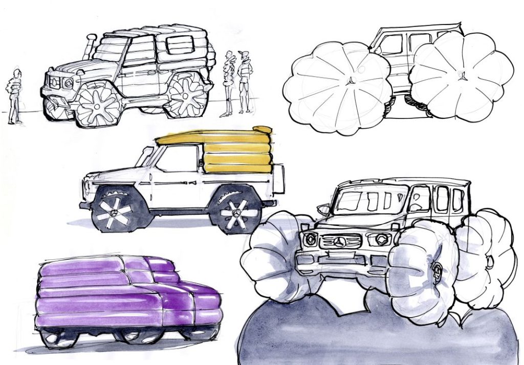 ¿Qué ocurre si fusionas un Mercedes Clase G y una chaqueta de diseño? 5 Motor16 Mercedes Clase G Project Mondo G 7 Motor16