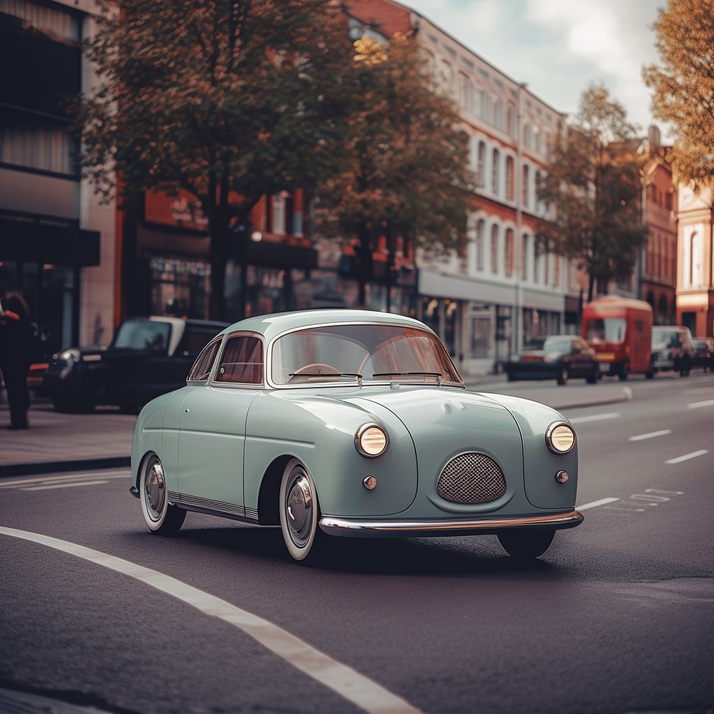 Así serían los coches que ya no se fabrican, según la inteligencia artificial 12 Motor16 Morris Minor FINAL Motor16