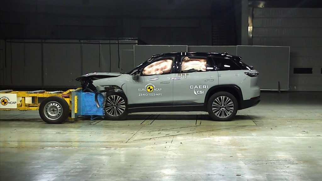 ¿Los coches chinos son seguros? Dos modelos que prueban que sí 1 Motor16 NIO EL7 EURO NCAP 2023 Motor16