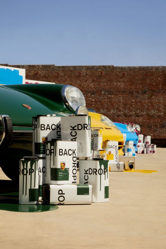 Porsche pinturas de coche para casa Backdrop3 Motor16