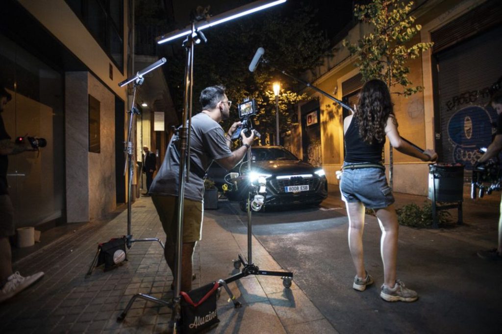 Roberto Alamo rueda el chofer con Audi2 Motor16