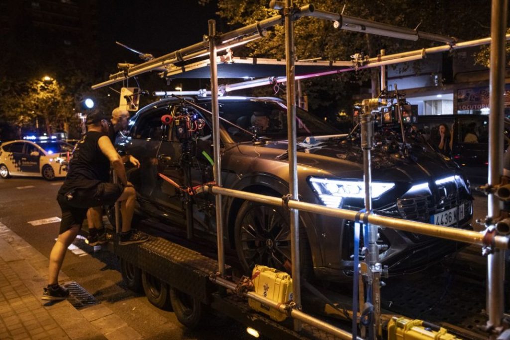 Roberto Alamo rueda el chofer con Audi5 Motor16