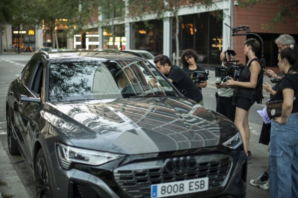 Roberto Alamo rueda el chofer con Audi6 Motor16