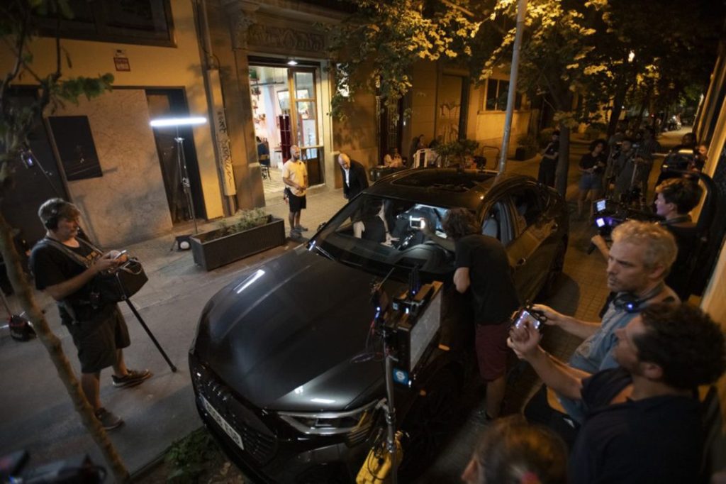 Roberto Alamo rueda el chofer con Audi9 Motor16