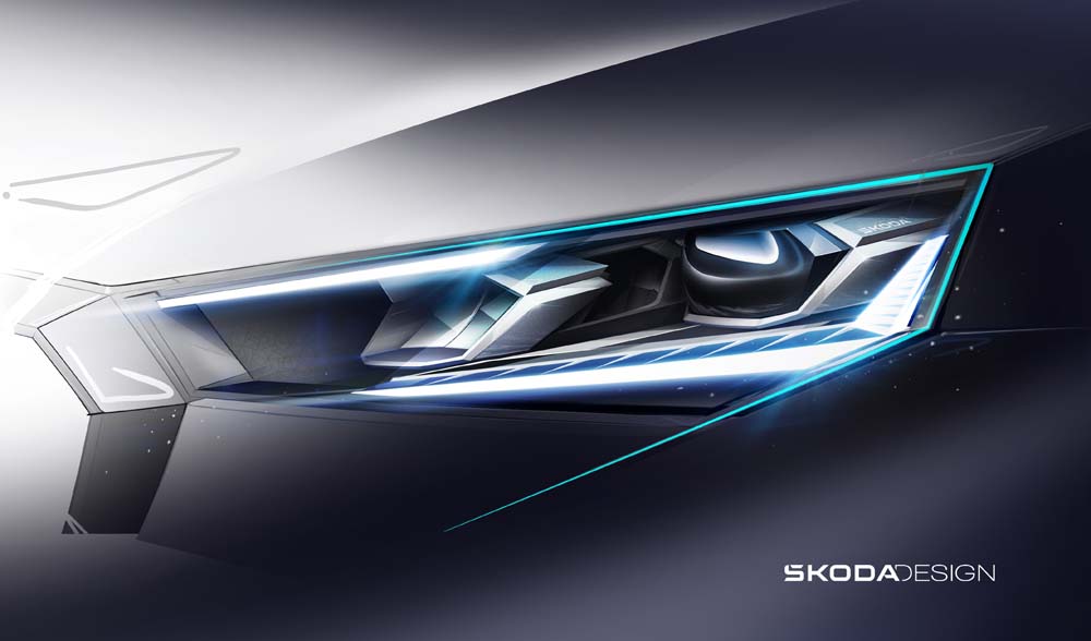 Estas son las novedades de Skoda para los próximos meses 1 Motor16 Faros del nuevo Skoda Kamiq