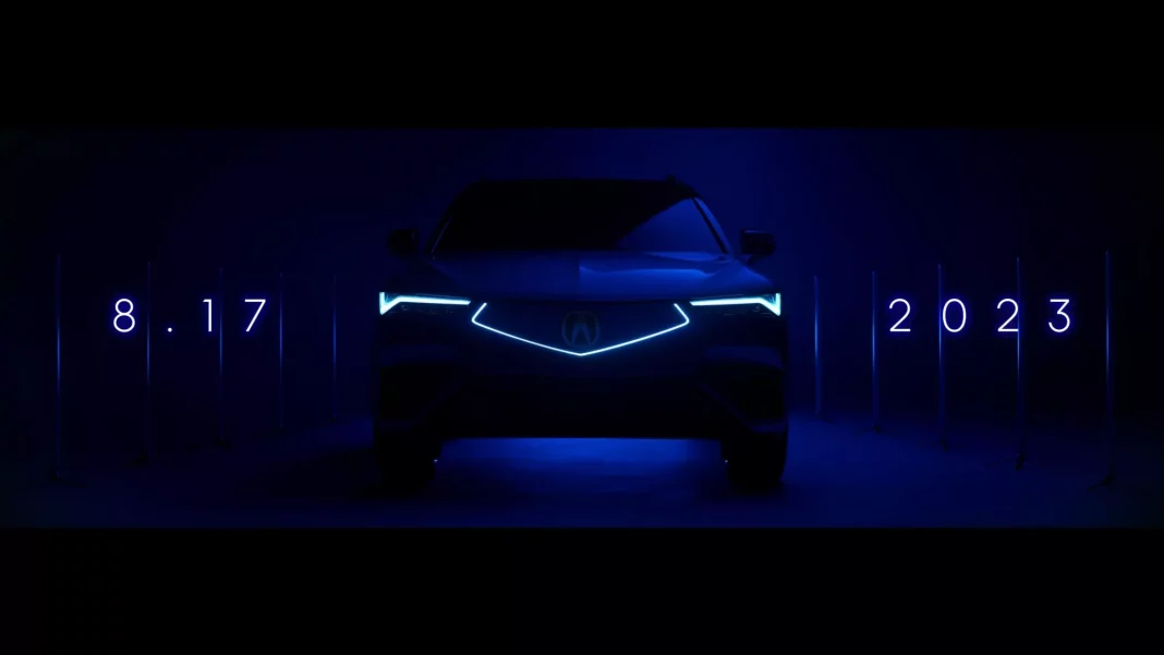 2023 Acura ZDX Teaser. Imagen portada.