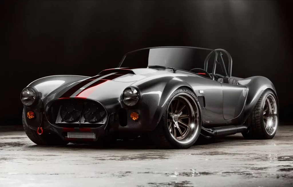 Classic Recreations fabrica el mejor Shelby Cobra moderno de la historia 7 Motor16 2023 Diamond Edition Carbon Fiber Shelby Cobra Race Car 810 4 Motor16