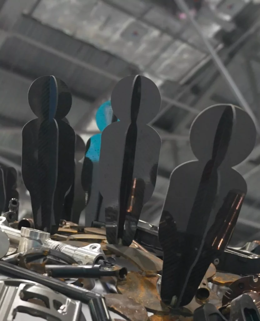 Con piezas de Fórmula E está creada esta escultura que puede ser tuya 3 Motor16 2023 Formula E UNICEF Escultura 1 Motor16
