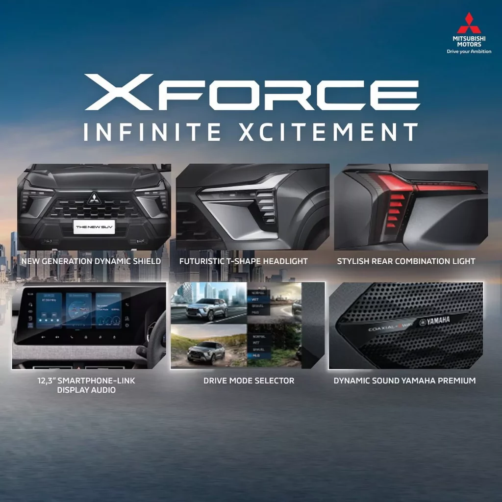 Mitsubishi Xforce. El mejor SUV de la marca y que nos perderemos en Europa 11 Motor16 2023 Mitsubishi Xforce 9 Motor16