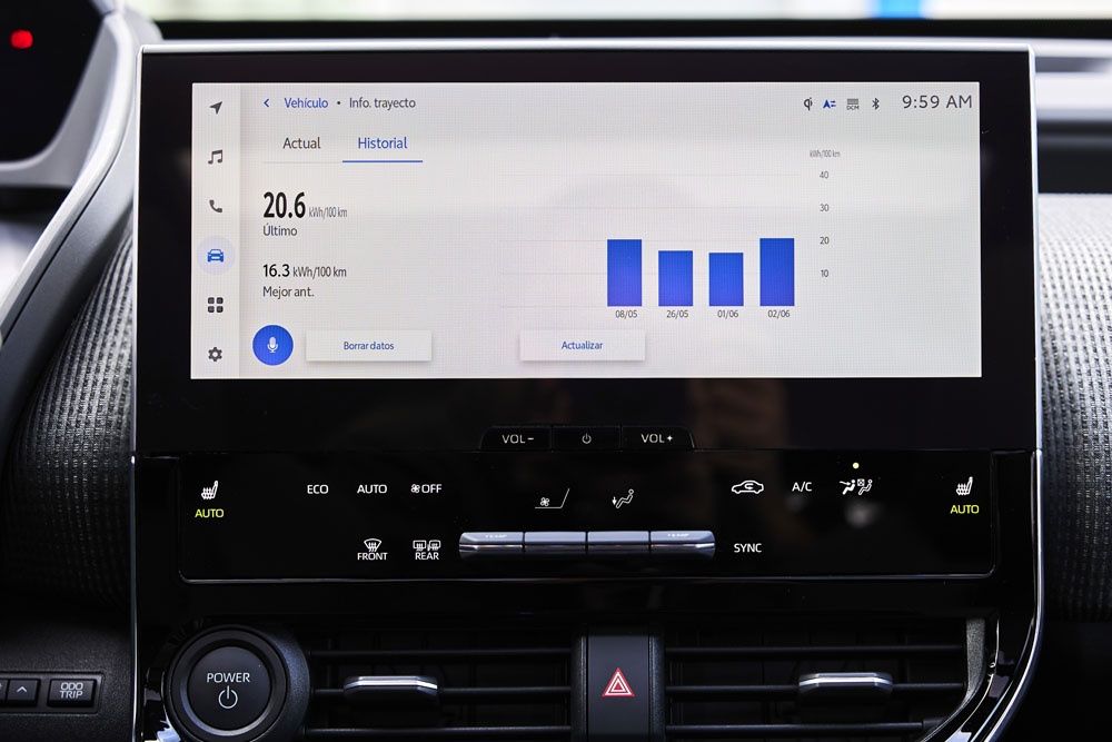 2023 Prueba Toyota bZ4X AWD 20 Motor16