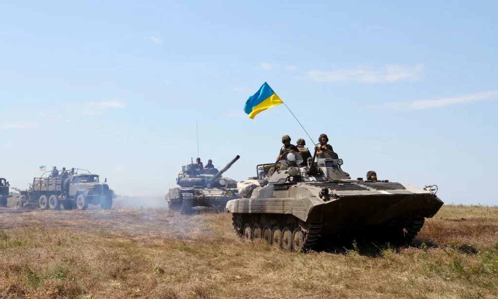 2023 tanque ucrania bandera Motor16
