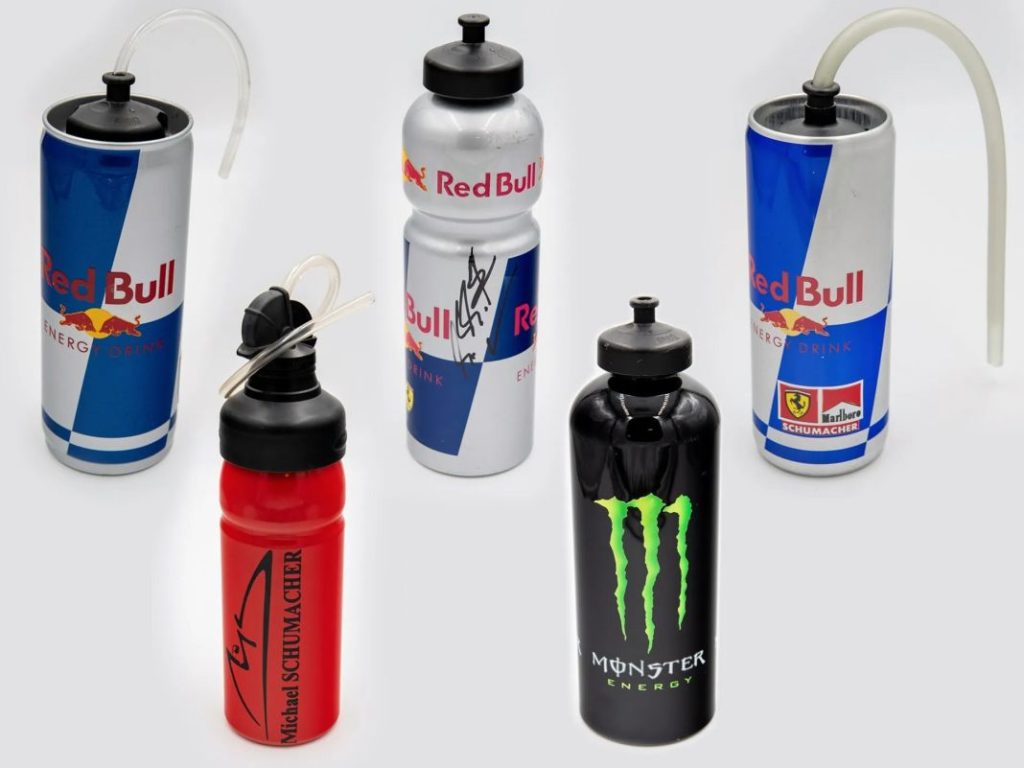 Los recuerdos de Michael Schumacher a subasta: cascos, guantes, monos de carreras y mucho más 3 Motor16 5 Michael Schumacher Water Bottles Motor16