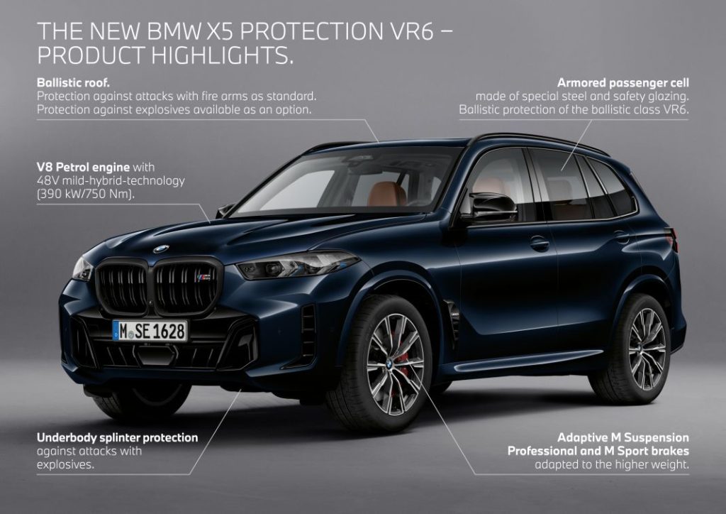 BMW X5 Protection VR6: Ya está aquí el nuevo “tanque” de BMW 1 Motor16 BMW x5 protection 2023 vr6 2 Motor16