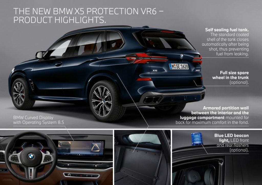 BMW X5 Protection VR6: Ya está aquí el nuevo “tanque” de BMW 2 Motor16 BMW x5 protection 2023 vr6 3 Motor16