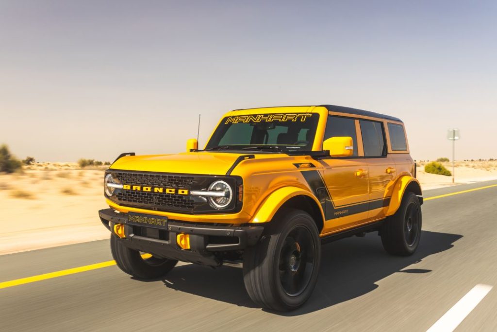 Ford Bronco preparado por Manhart