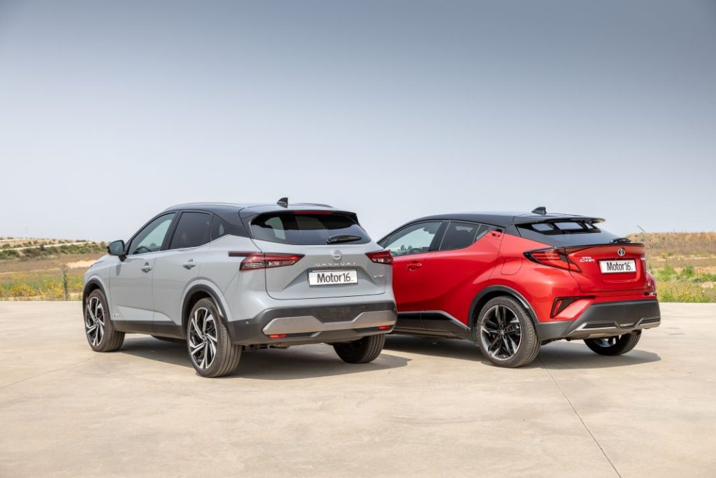 Nissan Qashqai E-Power vs Toyota C-HR 180H. Dos maneras de entender la hibridación 11 Motor16 Nissan Qashqai Toyota C HR comparativa 47 Motor16
