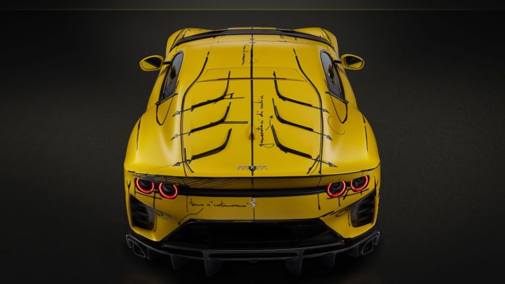 ferrari 812 competizione one sketch flavio manzoni 6 Motor16