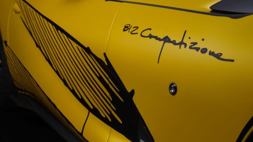 ferrari 812 competizione one sketch flavio manzoni 8 Motor16