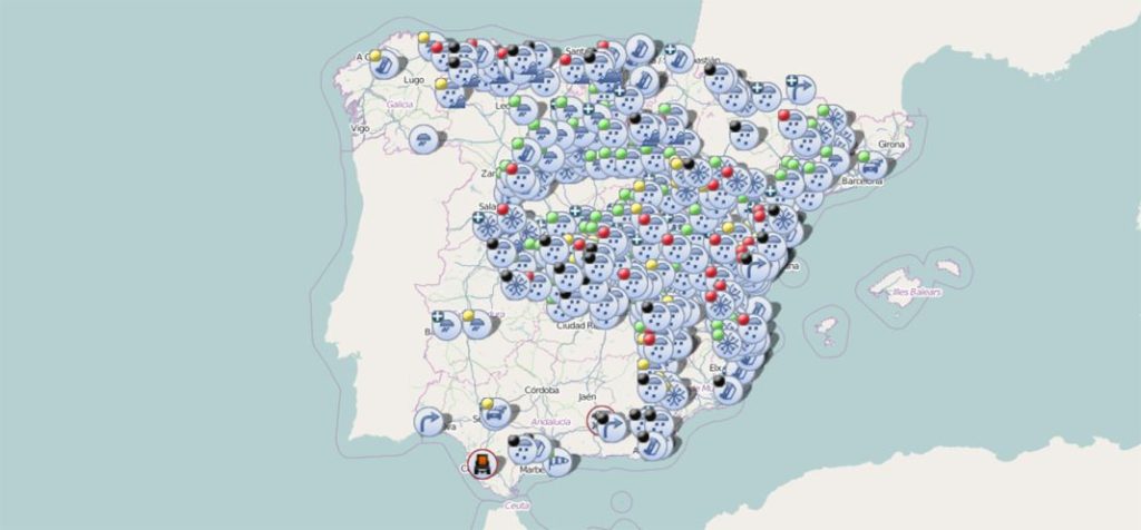 El mapa de la DGT que te ayuda a planificar tu viaje de vuelta de vacaciones 110 Motor16 circulación