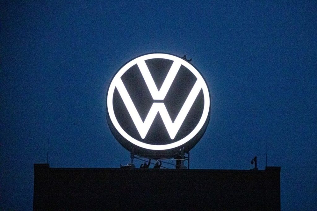 2022 Logo emblema Volkswagen. Imagen.
