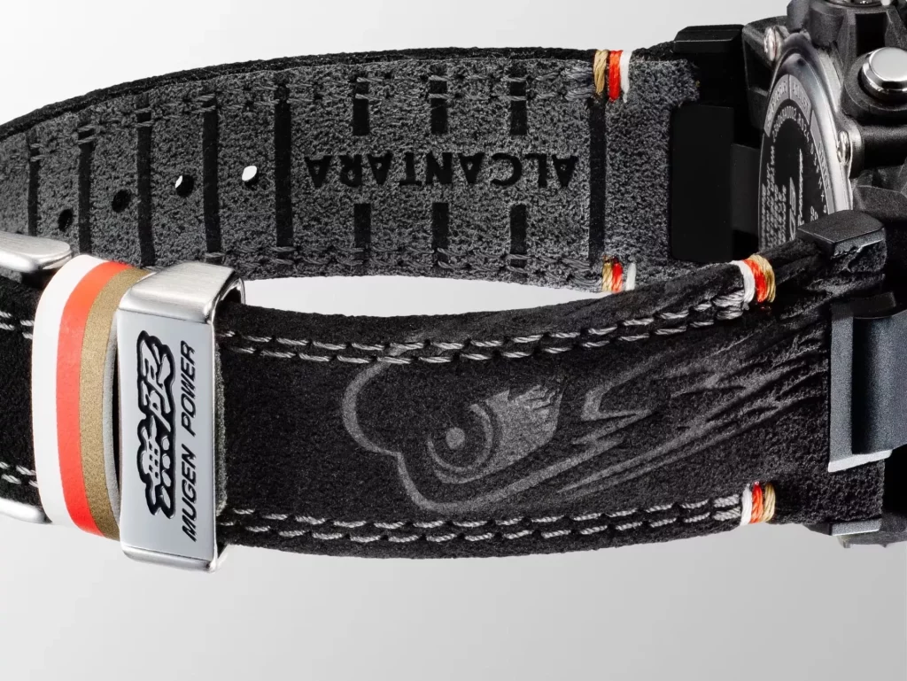 2023 Casio Edifice Mugen Edition. Imagen detalle correa.