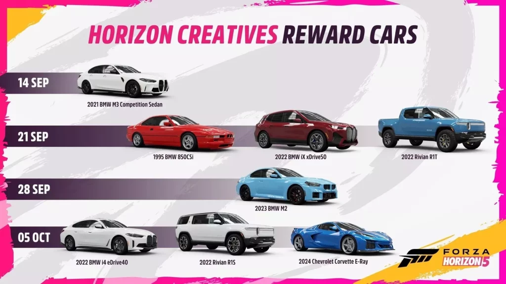 2023 Forza Horizon 5 Septiembre 2 Motor16
