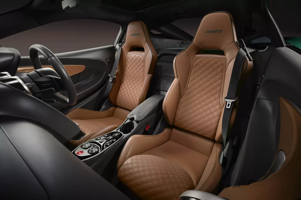 2023 MSO McLaren GT Limited Editon. Imagen interior.
