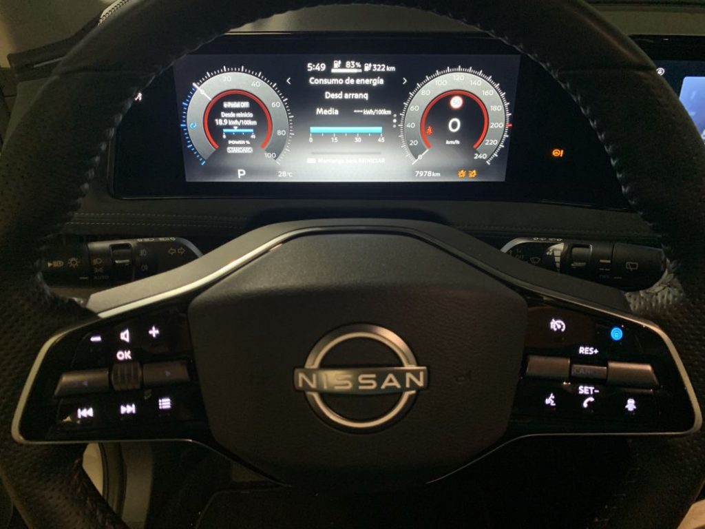 Probamos el Nissan Ariya Evolve 63 kWh: ¿Qué entiendes por suficiente? 28 Motor16 2023 Nissan Ariya 63 kWh 22 Motor16
