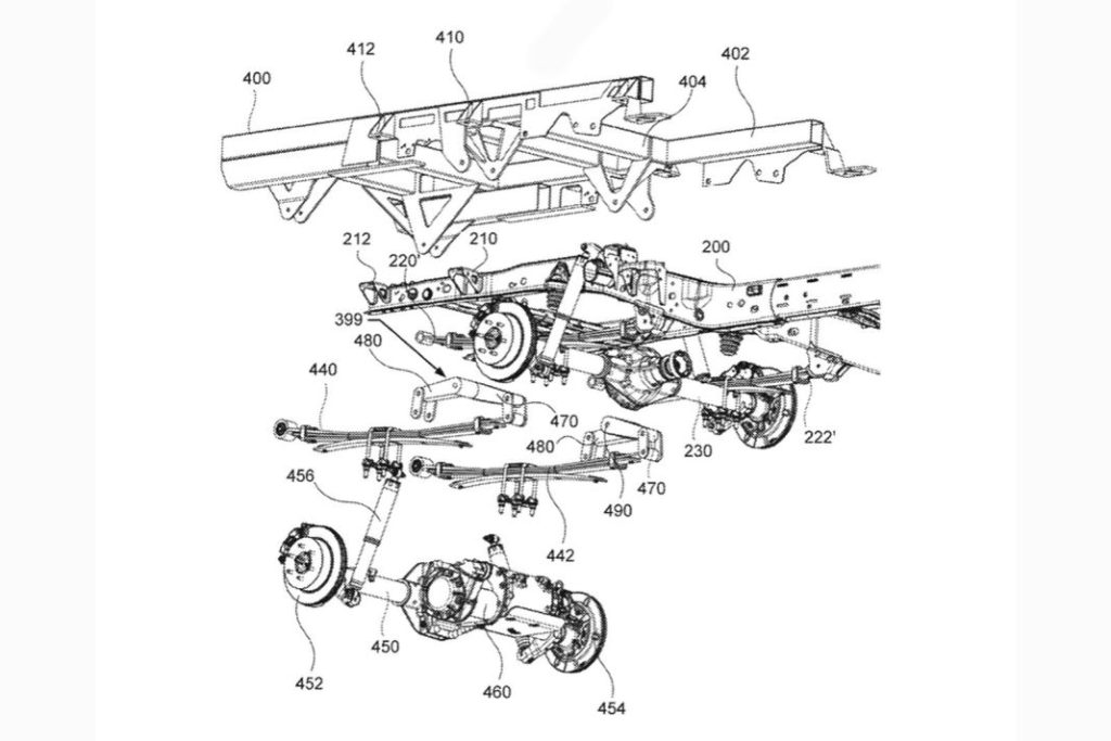 Ford podría lanzar un kit de posventa para convertir sus pick ups 4x4 en 6x6 11 Motor16 6x6 eje dual hibrido ford 8 Motor16