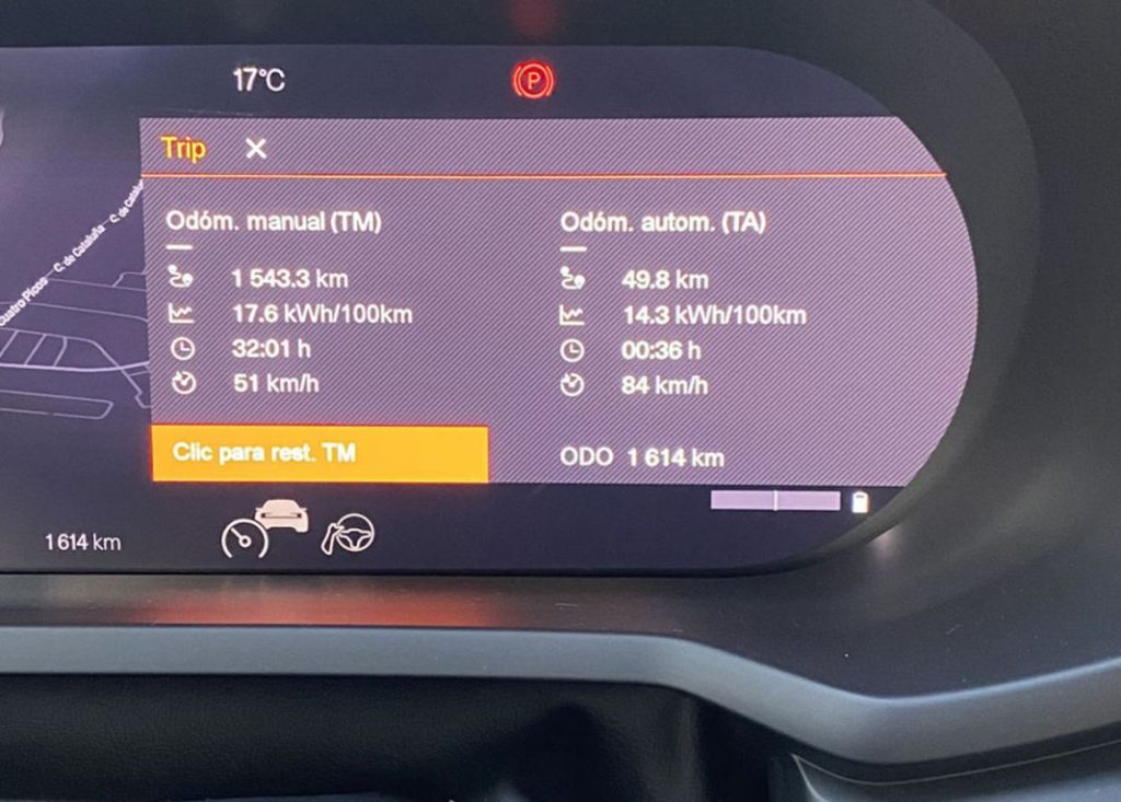 Conducimos el Polestar 2 2024. Más potente, más eficiente 4 Motor16 AL VOLANTE POLESTAR 2 CONSUMO 1 Motor16