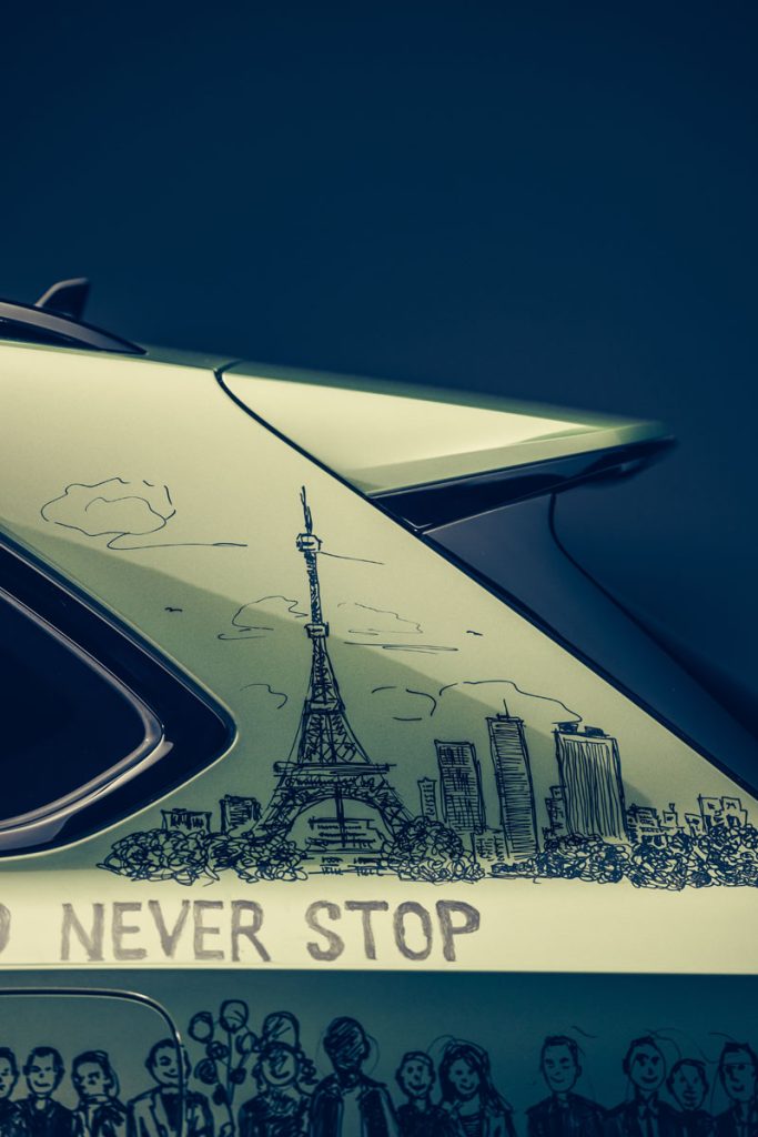 El nuevo 'art car' de Bentley: un Bentayga inclusivo que 'recorre' 29 paisajes 17 Motor16 Belonging Bentayga 15 Motor16