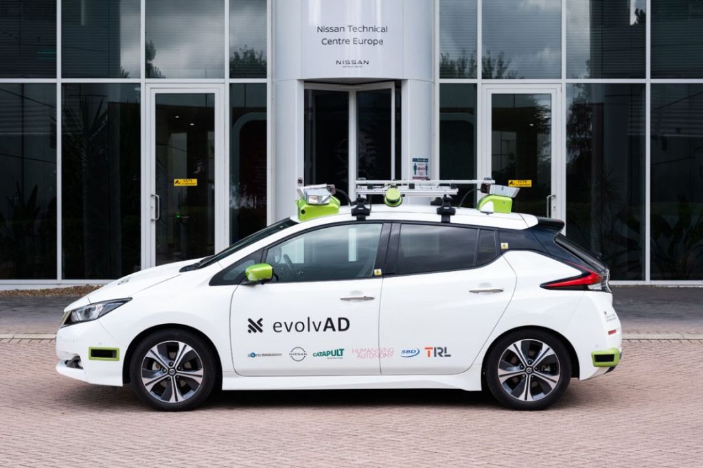 El Nissan Leaf, de precursor de la movilidad eléctrica a pionero de la conducción autónoma 1 Motor16 NISSAN LEAF PROYECTO EVOLVAD 5 Motor16