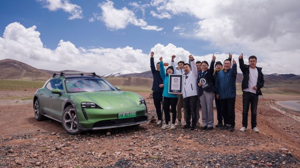 El Porsche Taycan Cross Turismo marca un récord de “desnivel” 7 Motor16 Porsche Taycan Cross Turismo record desnivel 2 Motor16