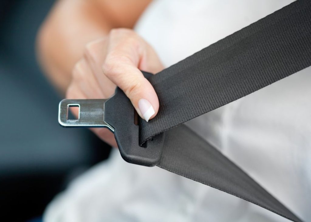 multa Guardia Civil cinturon