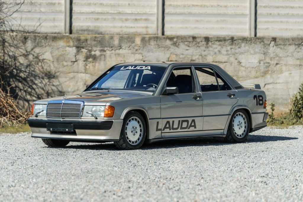 A subasta el Mercedes de Niki Lauda en la mítica Copa de Campeones de 1984 6 Motor16 mercedes 190 e 23 16 nikki lauda 1 Motor16