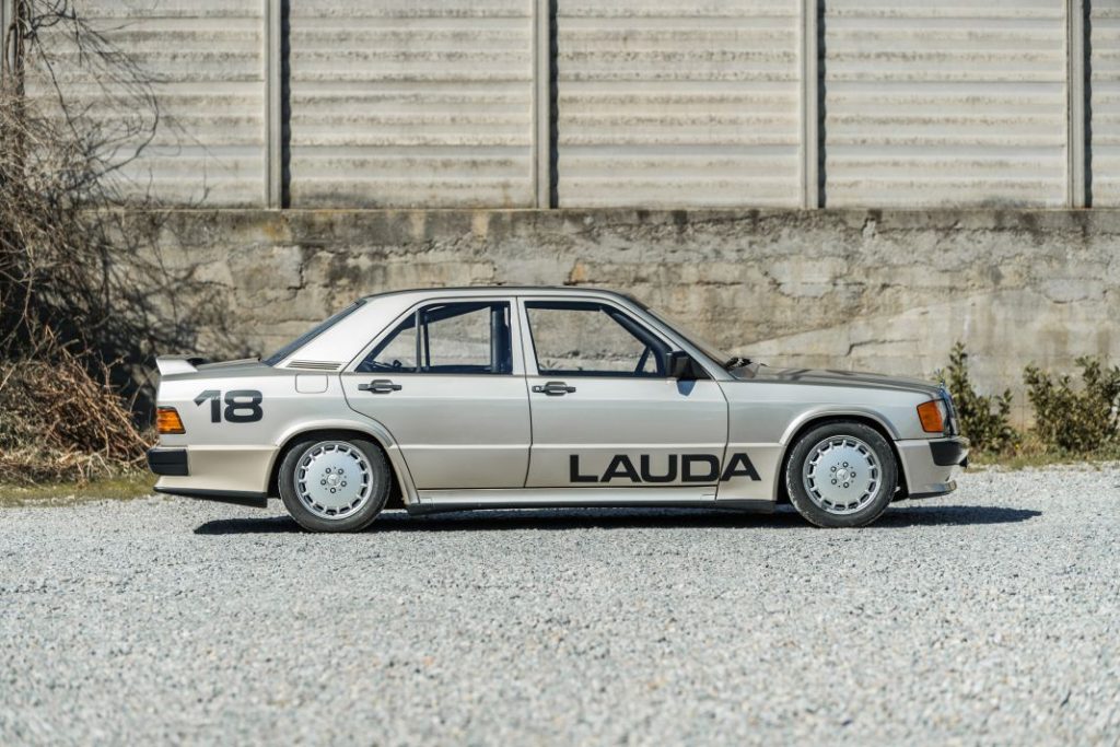 A subasta el Mercedes de Niki Lauda en la mítica Copa de Campeones de 1984 5 Motor16 mercedes 190 e 23 16 nikki lauda 4 Motor16
