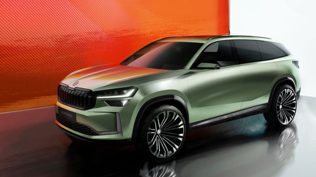 Las últimas imágenes del Skoda Kodiaq antes de su presentación 3 Motor16 skoda auto desvela los bocetos exteriores del nuevo kodiaq 1 Motor16