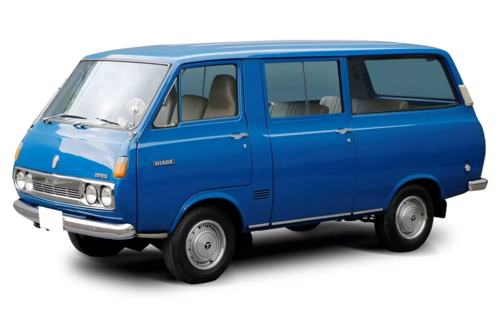 1967 Toyota Hiace. Furgoneta. Imagen estudio.