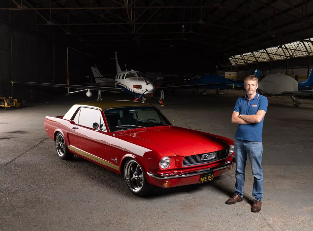 El clásico Ford Mustang se electrifica gracias a Alan Mann Racing 7 Motor16 2023 Alan Mann Racing Ford Mustang EV 3 Motor16