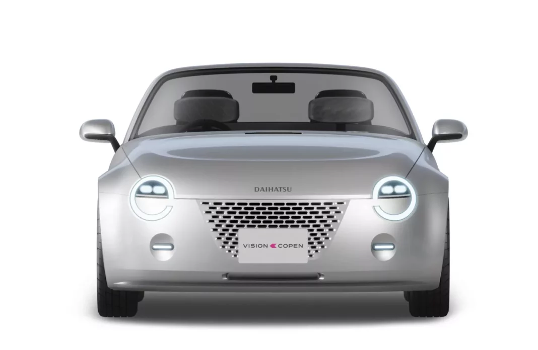 2023 Daihatsu Copen Vision. Imagen delantera.