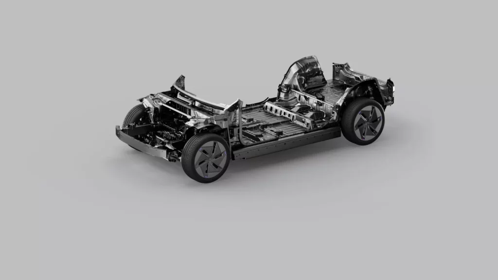 Jiyue 01: Geely y Baidu lanzan un duro rival para el Tesla Model Y 2 Motor16 2023 Geely Jiyue 01. Imagen plataforma.