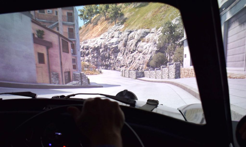 ¿Te gustó 'The Italian Job'? Querrás tener este simulador de Mini en tu casa 4 Motor16 2023 Italian Job Mini Cooper Driving Simulator Inside Out Motor16