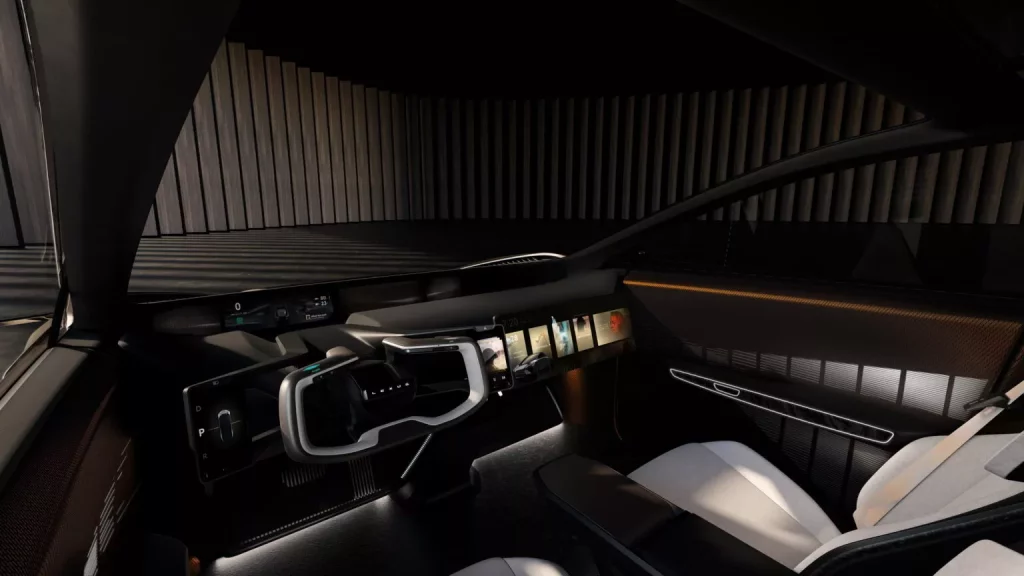 2023 Lexus LF-ZC. Imagen interior.