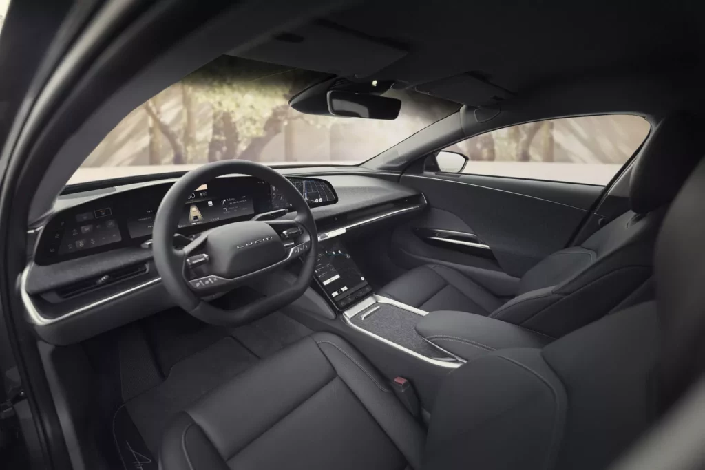 2023 Lucid Air Pure RWD. Imagen interior.