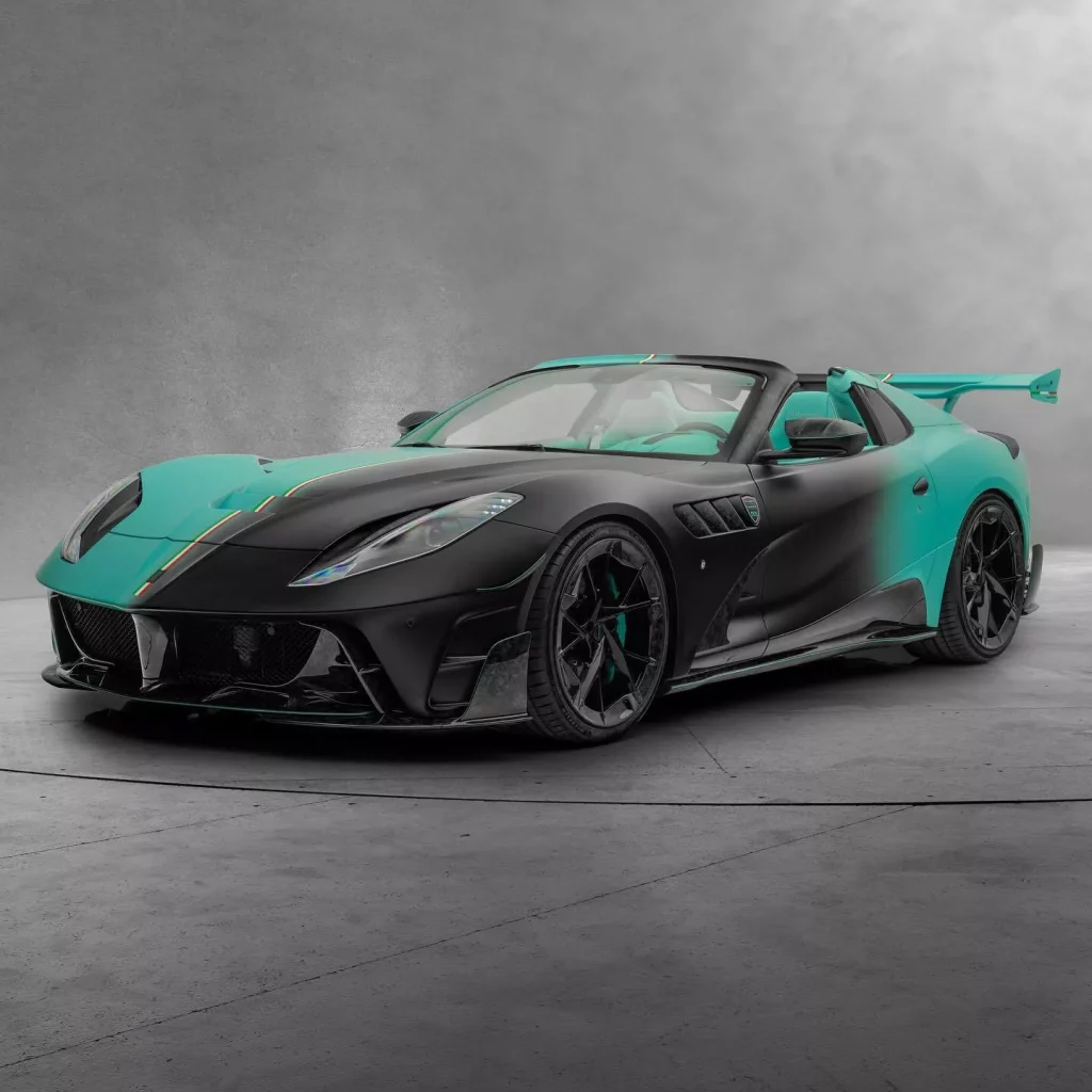 El Ferrari 812 GTS más loco lo firma Mansory y se llama Nera Verda 5 Motor16 2023 Mansory Ferrari 812 GTS Stallone Nera Verda 3 Motor16