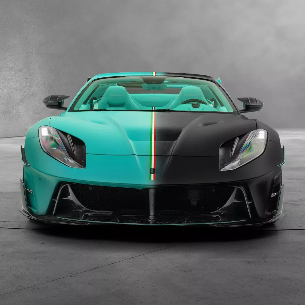 El Ferrari 812 GTS más loco lo firma Mansory y se llama Nera Verda 7 Motor16 2023 Mansory Ferrari 812 GTS Stallone Nera Verda 5 Motor16
