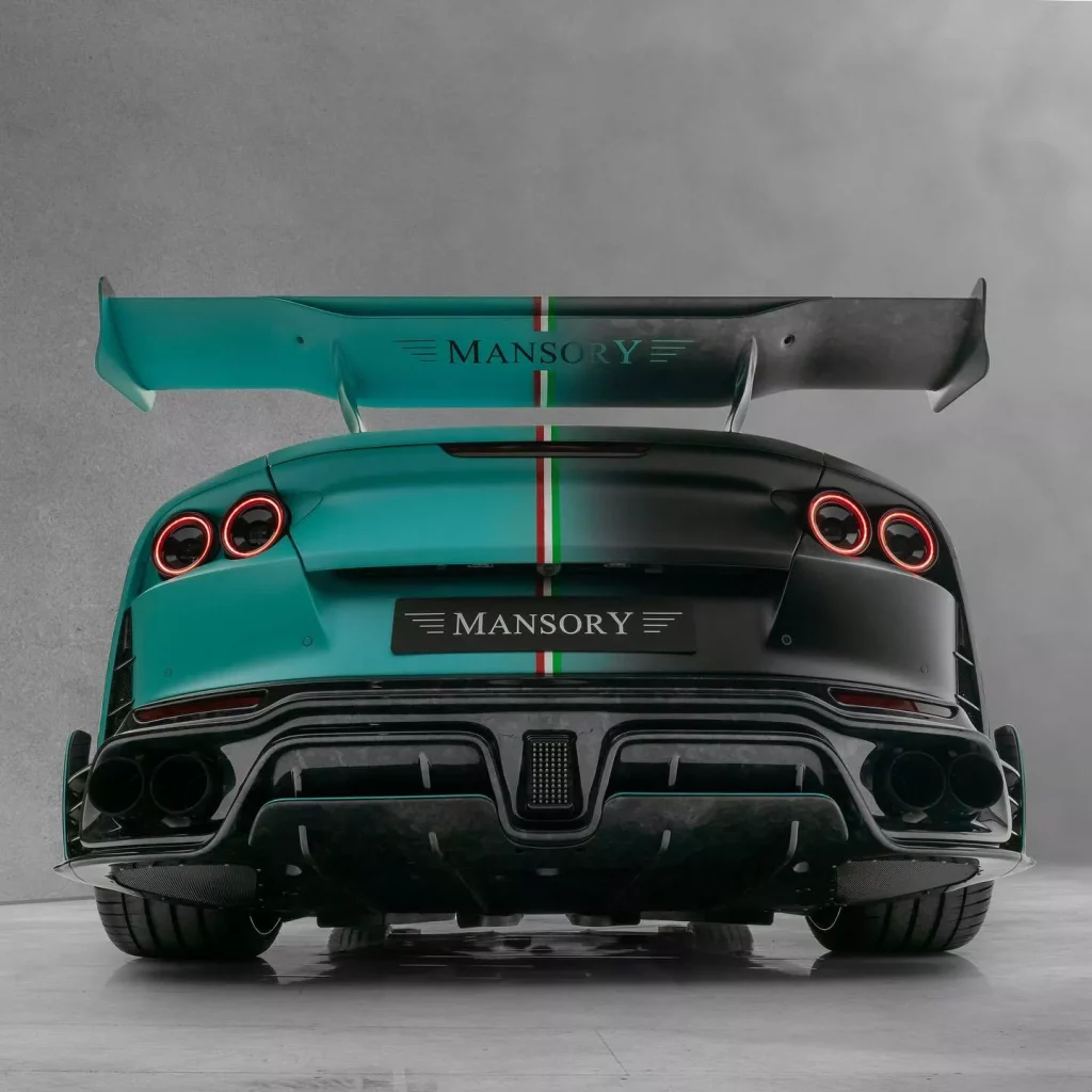 El Ferrari 812 GTS más loco lo firma Mansory y se llama Nera Verda 8 Motor16 2023 Mansory Ferrari 812 GTS Stallone Nera Verda 6 Motor16