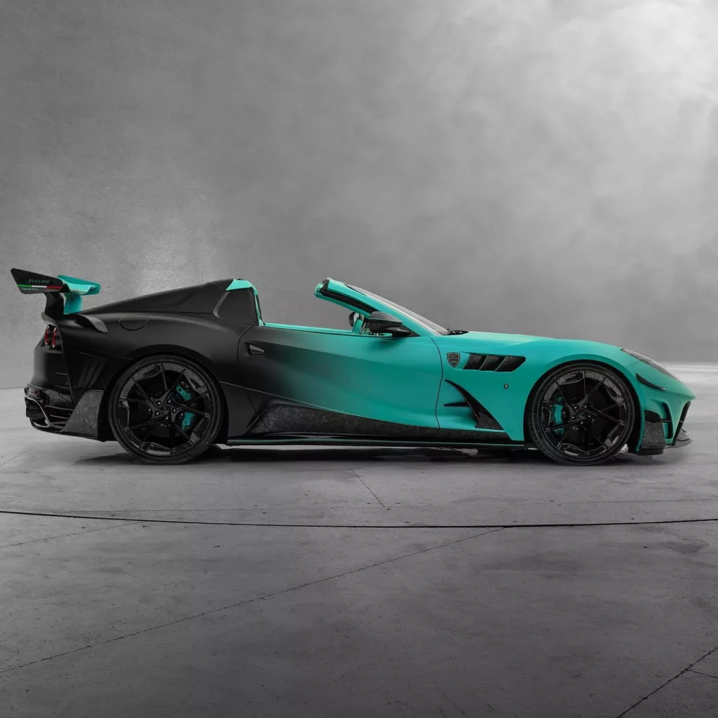 El Ferrari 812 GTS más loco lo firma Mansory y se llama Nera Verda 9 Motor16 2023 Mansory Ferrari 812 GTS Stallone Nera Verda 7 Motor16