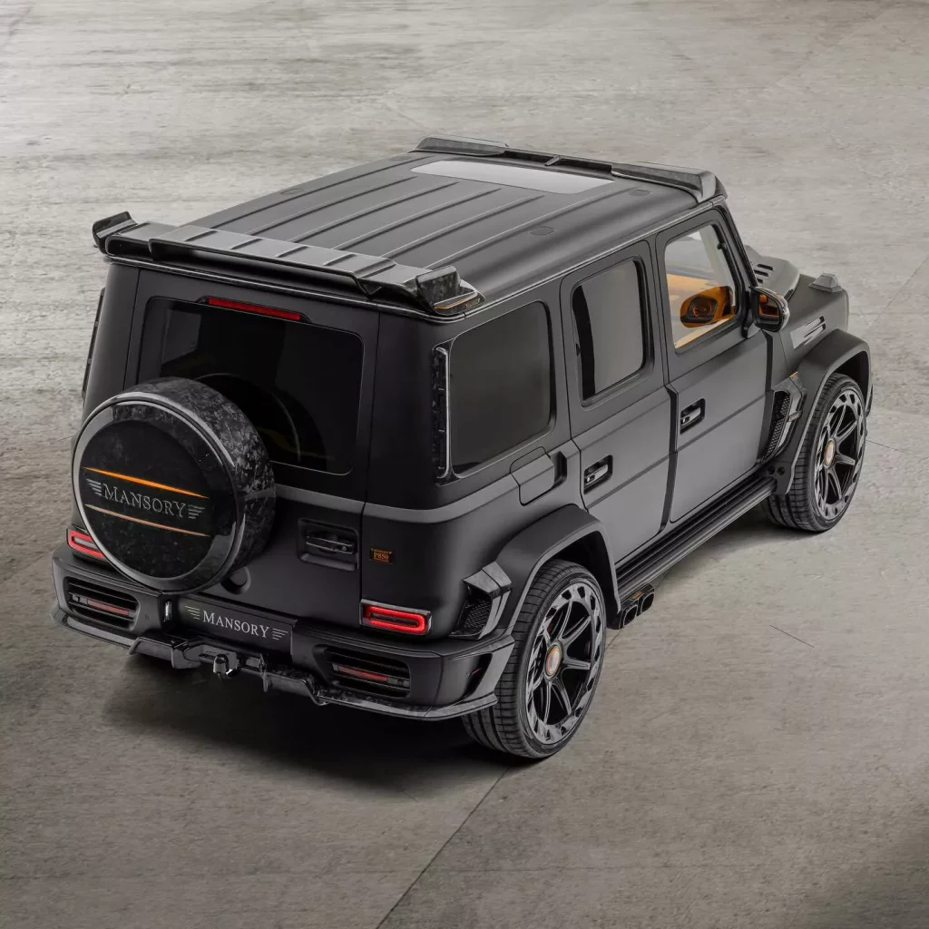 2023 Mansory Mercedes-AMG G63 Halloween. Imagen trasera.
